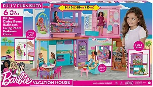 Barbie casa malibu playset - di,