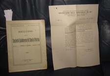 1946 Bollettino della Società Calabrese Storia Patria  Gaspare Oliverio Calabria