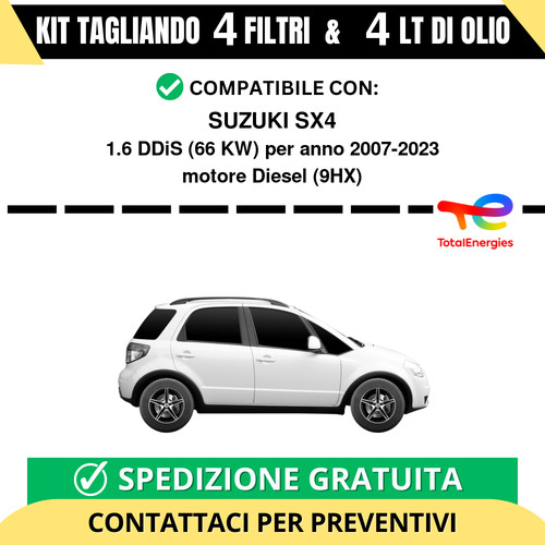 Tagliando per suzuki sx4 6 - tagliando,