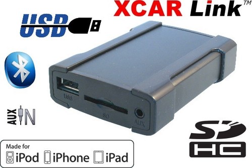 Xcarlink usb aux mp3 per - sd,