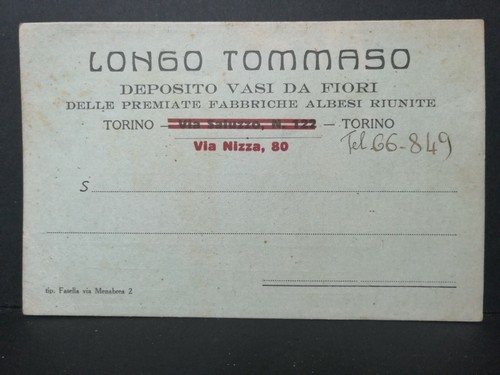 Cartolina torino longo tommaso - longo,