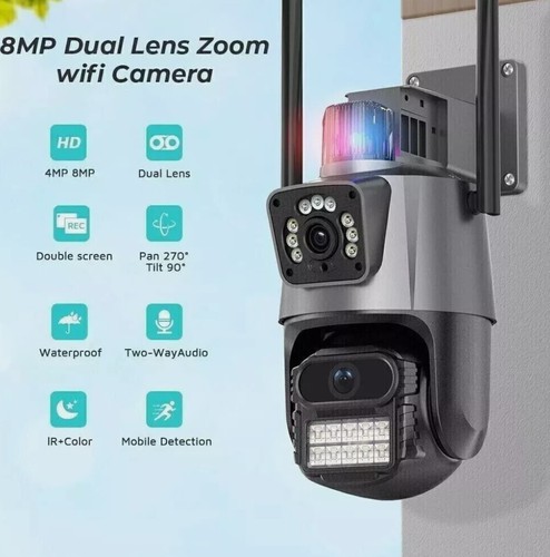 Telecamera esterna 360 cam - esterna,