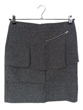 NAF NAF Gonna a vita alta Donna Gonna Taglia IT 42 grigio chiaro stile casual