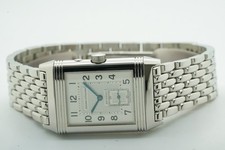 Jaeger-LeCoultre Reverso Duoface 270.8.54 270.880.544 Silver/Black Dial 26x42...