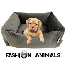 Divanetto Cuccia in velluto Sfoderabile 2 Misure Made in Italy FASHION ANIMALS
