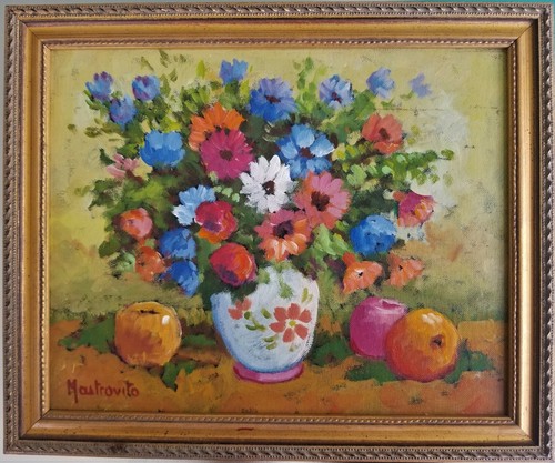 Dipinto olio firmato vibrante - dipinto,