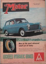 Motor magazine 25/2/1959 featuring NSU Prince road test, Ford Consul, Zephyr