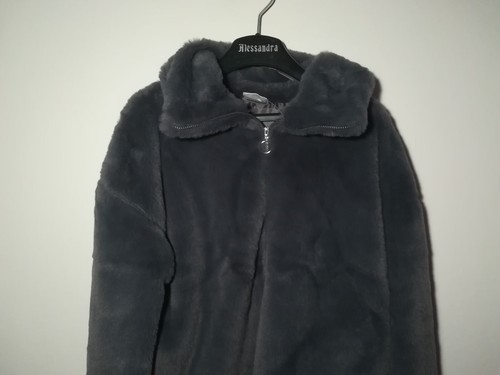 Maglia con pelo - pelo, grigia
