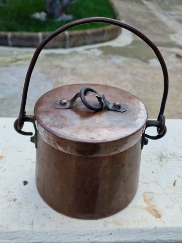Contenitore rame vintage - contenitore,