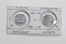 ITALIA 5 Lire 1989 Timone