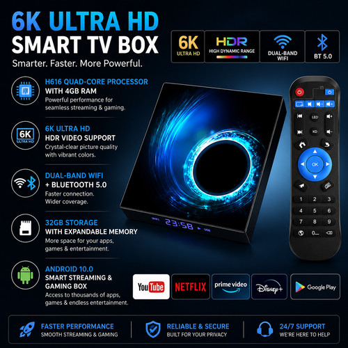 Ausha android box ultra - ausha,