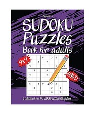 Hard Sudoku Book For Adults: A