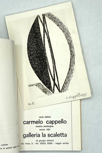Carmelo cappello acquaforte - carmelo,