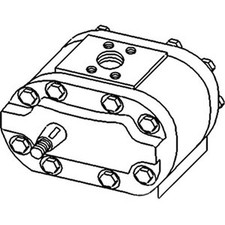 Hydraulic Pump - Dynamatic Fits Ford TW35 TW10 8830 8630 TW5 8730 TW25 8530