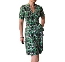 DVF Wrap Dress Sz 10 Diane Von