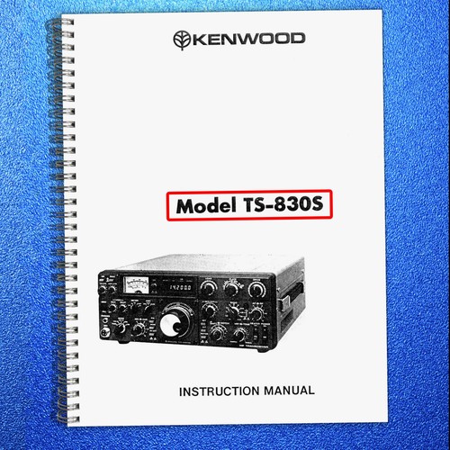 Kenwood 830s instruction - kenwood, ts-830s
