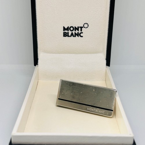 Montblanc fermasoldi acciaio
