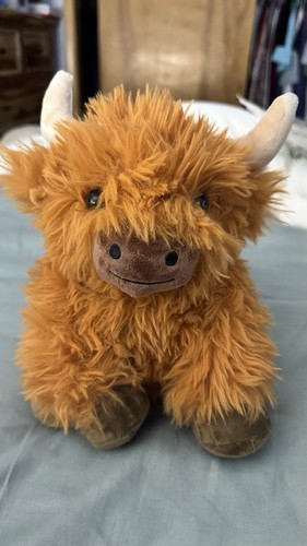 Peluche mucca highland con - peluche,