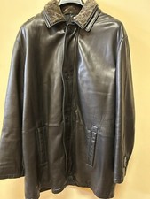 Cappotto In Vera Pelle
