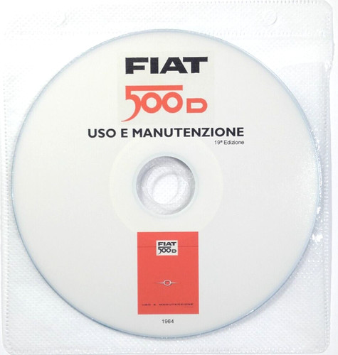 Libretto uso manutenzione - cd,