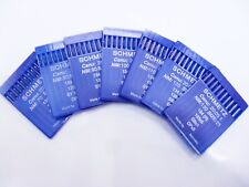 CARTINA DA 10 AGHI SCHMETZ 134 (R) 135x5 SY 1955 DPx5 MACCHINA CUCIRE INDUSTRIA