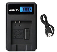 Caricabatterie per fotocamera digitale Ricoh WG4, WG5, WG6, WG7, WG8, WG-8