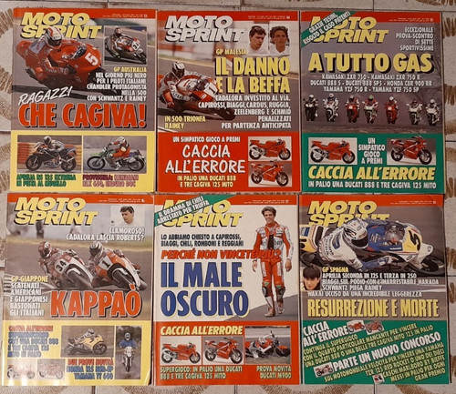Lotto riviste moto sprint - lotto,