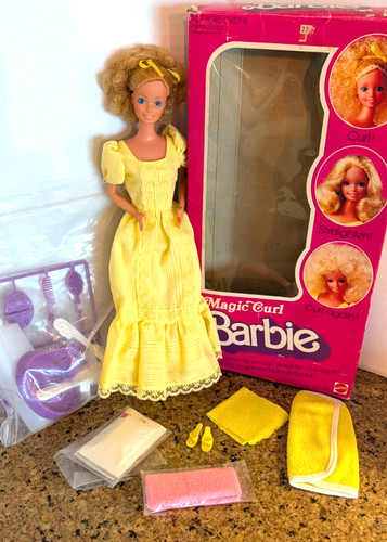 Bambola barbie magic - bambola, curl