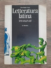 "G.B.Conte" Letteratura latina _Le Monnier_