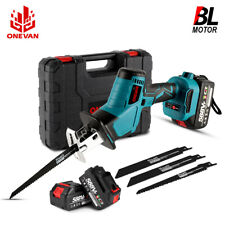 Sega a sciabola elettrica Seghetto alternativo con 4 Lame e 2 Batterie