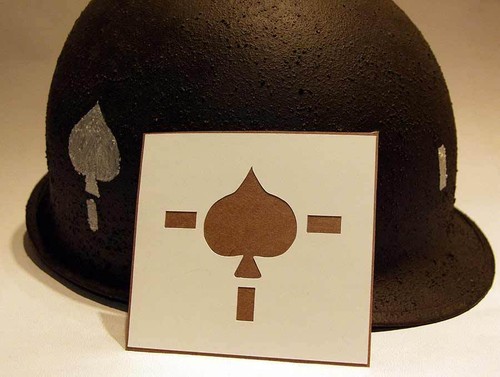 Helmet stencil 506th pir - helmet,