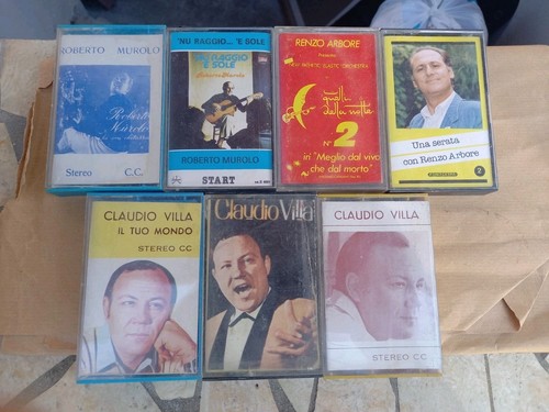 Lotto musicassetta anni - mc,