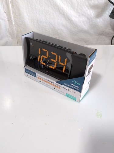 Orologio curvo nero led - curvo,