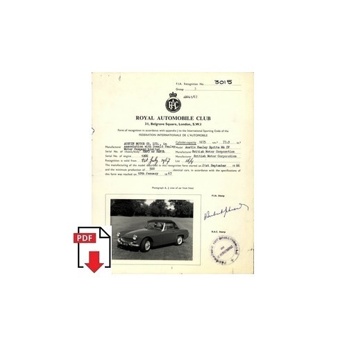 1970 austin healey - healey, mk