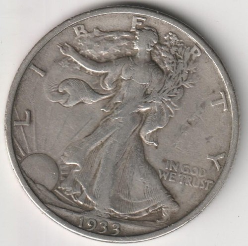 1933 mezzo dollaro liberty - 1933--s,