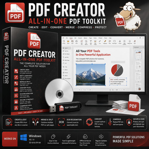 Pdf creator editor - pdf, converti