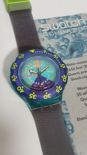 Swatch scuba 200 - scuba, sdn106