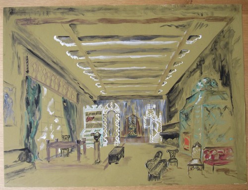 Opera decor disegno - opera, a