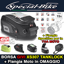 TRIUMPH Street Triple 675 2013 > 2016 BORSA SERBATOIO GIVI XS307 + BF02 TANKLOCK