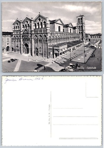 Vintage rppc cattedrale - vintage,