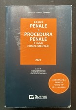 codice penale e procedura penale - come nuovo - Giuffrè 2021