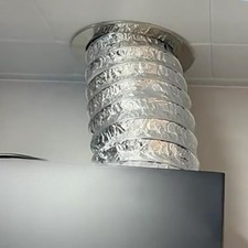 Coperchio tubo camino acciaio