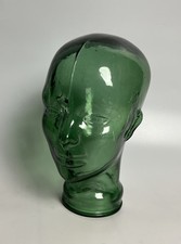 Scultura testa di vetro