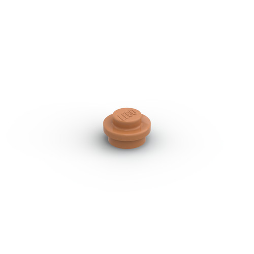 Lego 40x piastra rotonda 1x1