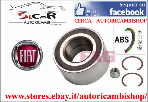 Kit cuscinetto ruota anteriore - cuscinetto,