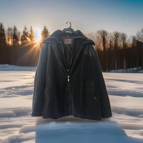 Giacca pesante doppia zip