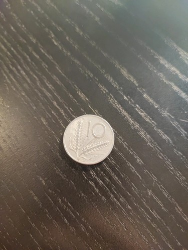 Repubblica italiana 10 lire - 10,
