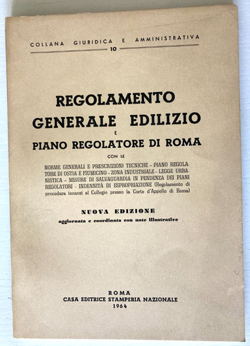 Regolamento generale edilizio - generale,