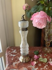 Raro macinapepe vintage italiano, silver plated ,altezza 35 cm