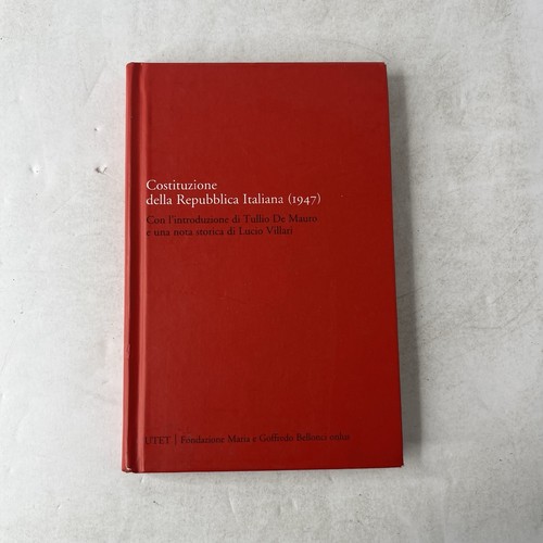 Libro costituzione della - libro,
